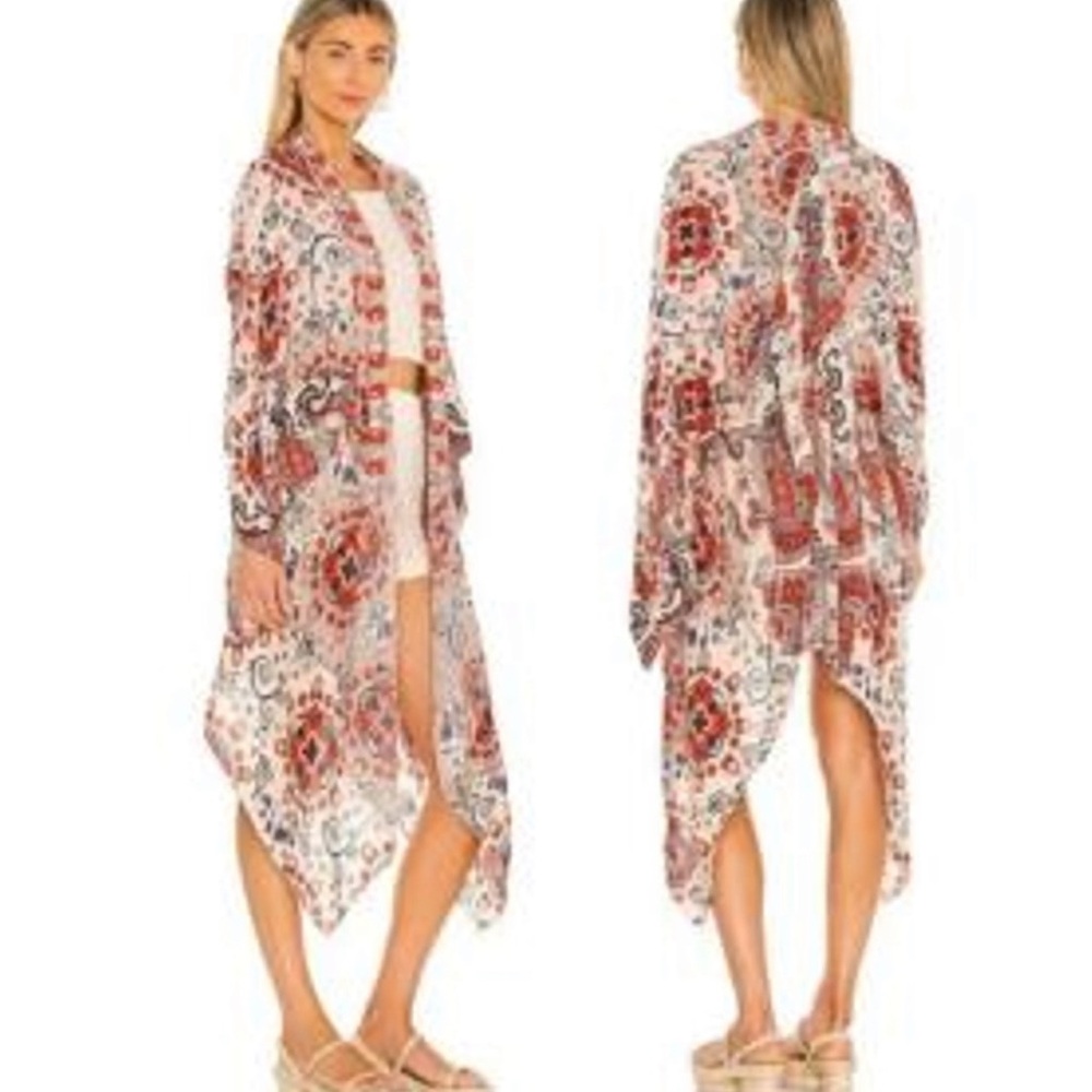 Free People Nightbird Kimono OS - Picture 4 of 10